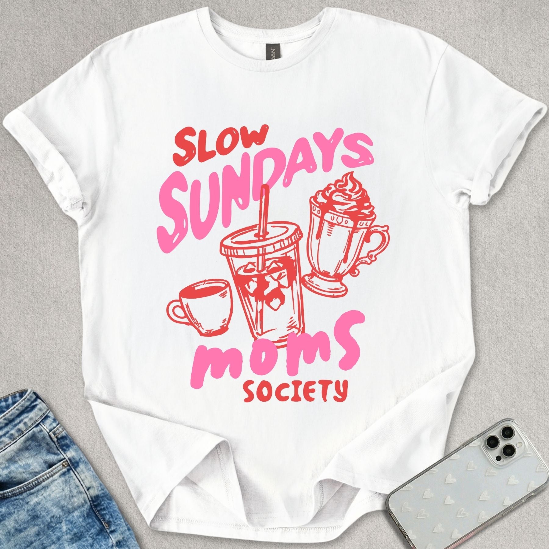 Slow Sundays Moms Society T-shirt