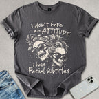 Facial Subtitles T-shirt