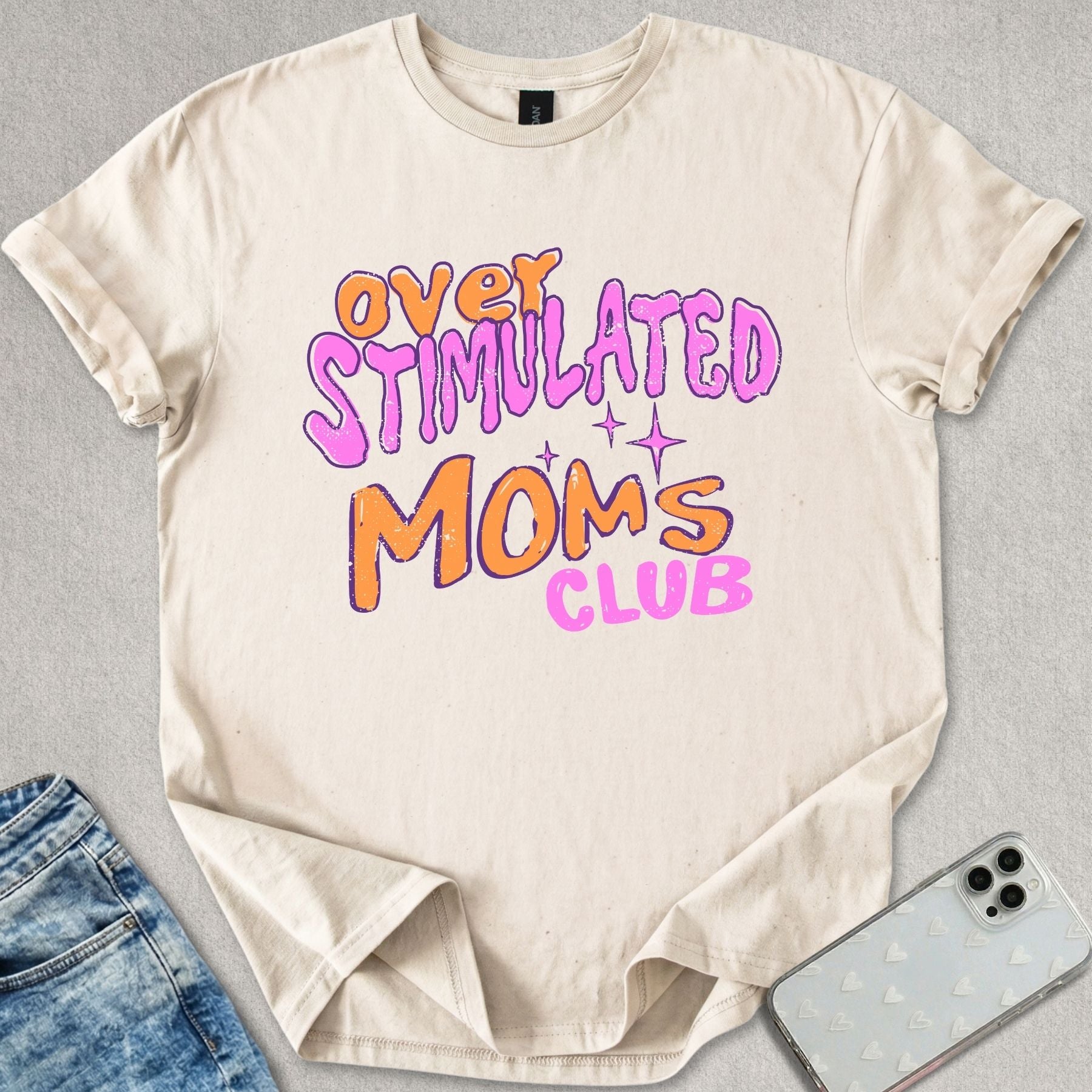 Overstimulated Moms Club T-shirt