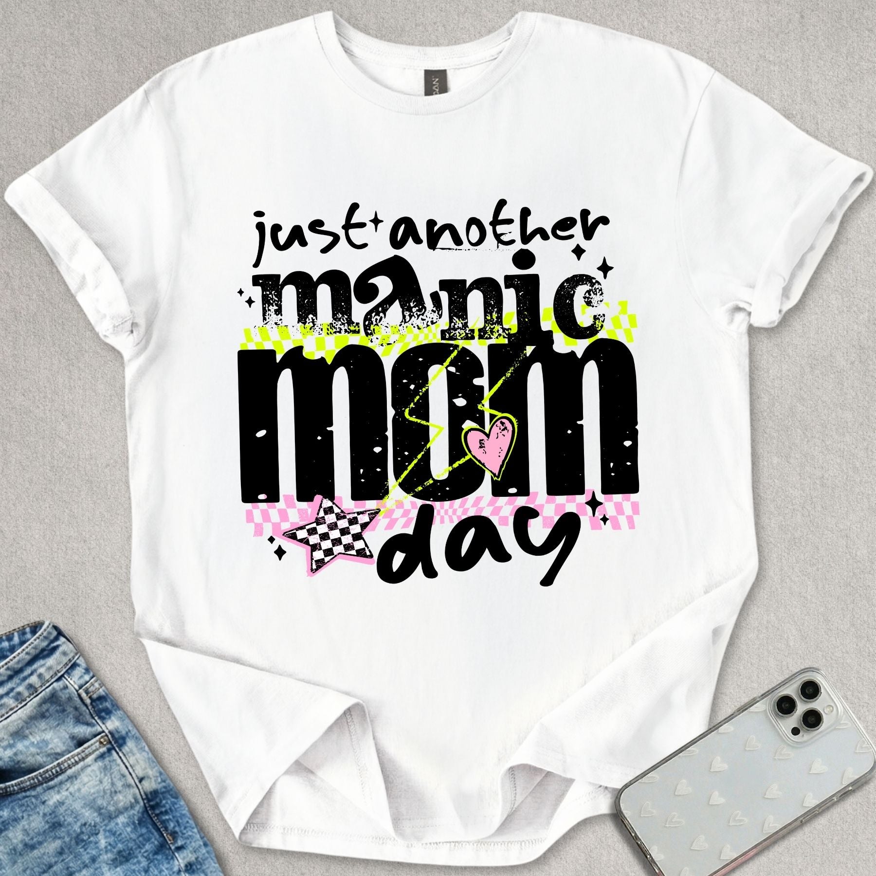 Manic Mom Day T-shirt