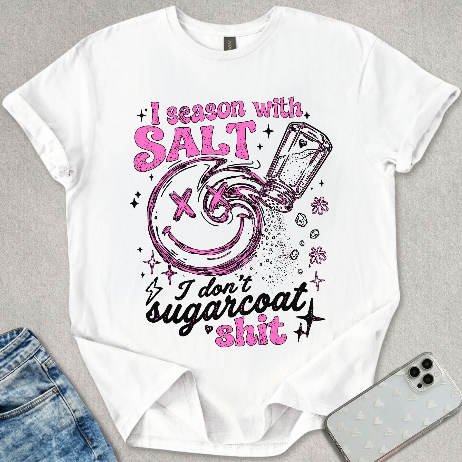 Season With Salt T-shirt
