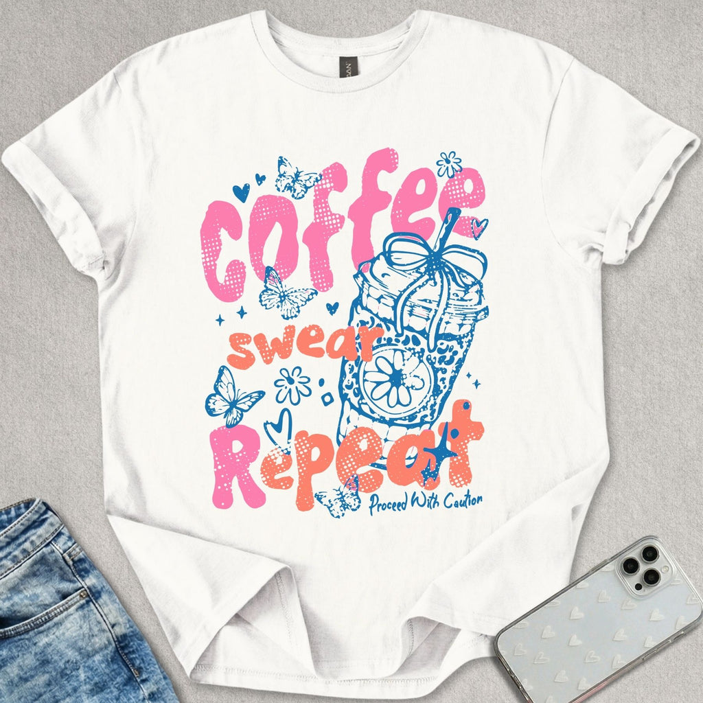 Coffee Swear Repeat T-shirt