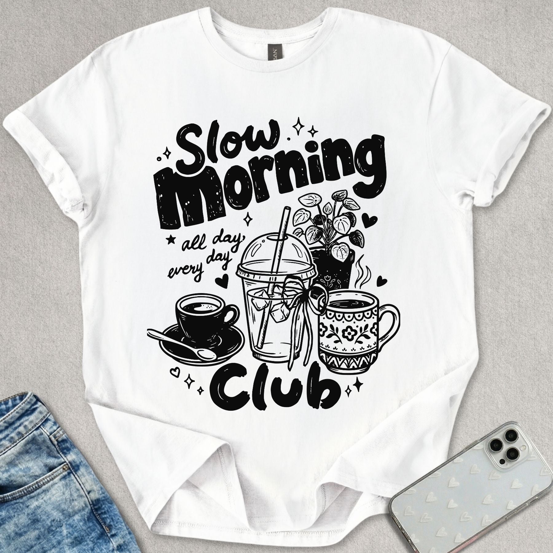 Slow Morning Club T-shirt