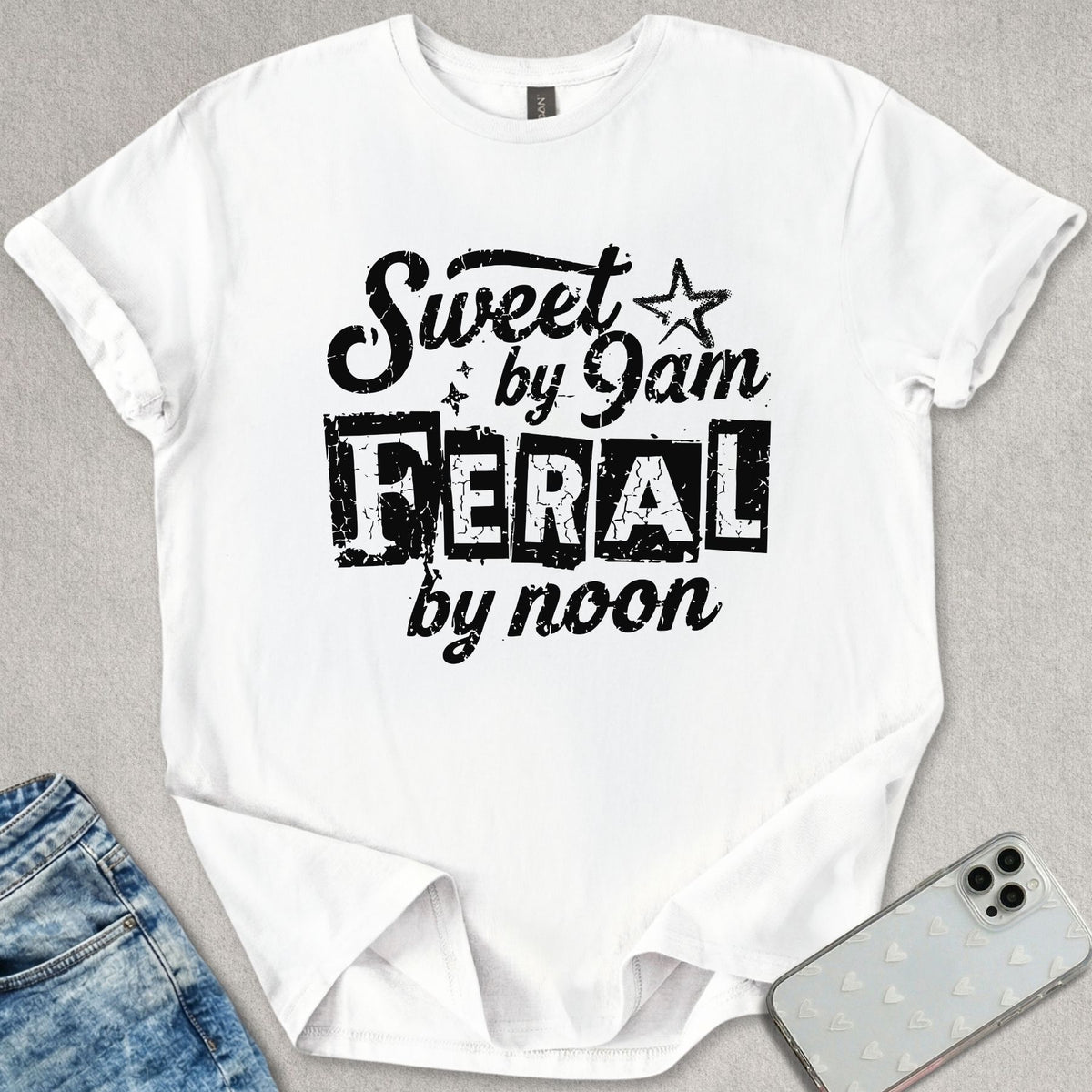 Feral By By Noon T-shirt