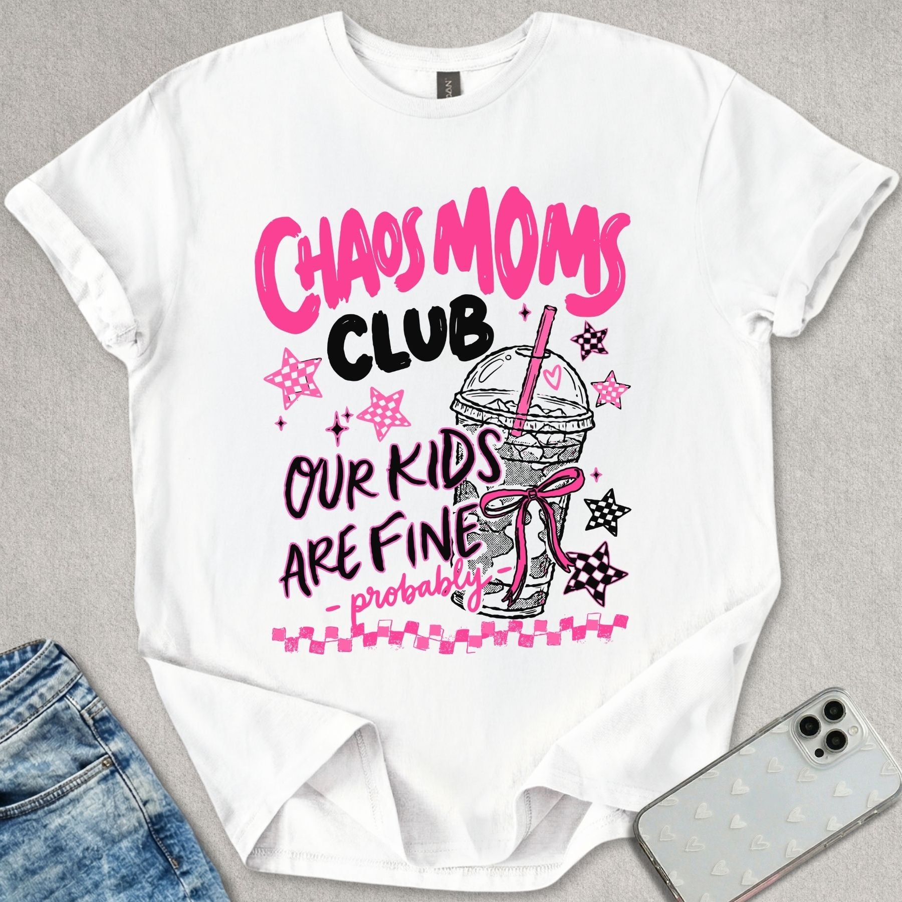 Chaos Moms Club T-shirt
