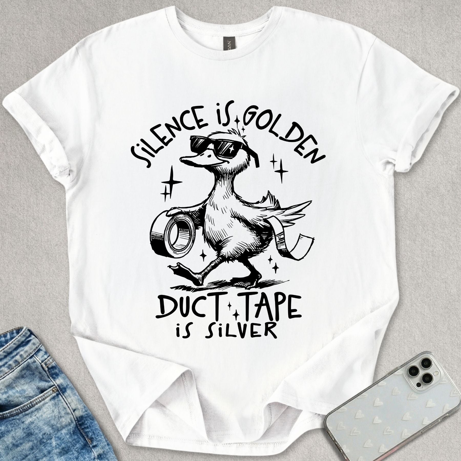 Silence Is Golden T-shirt