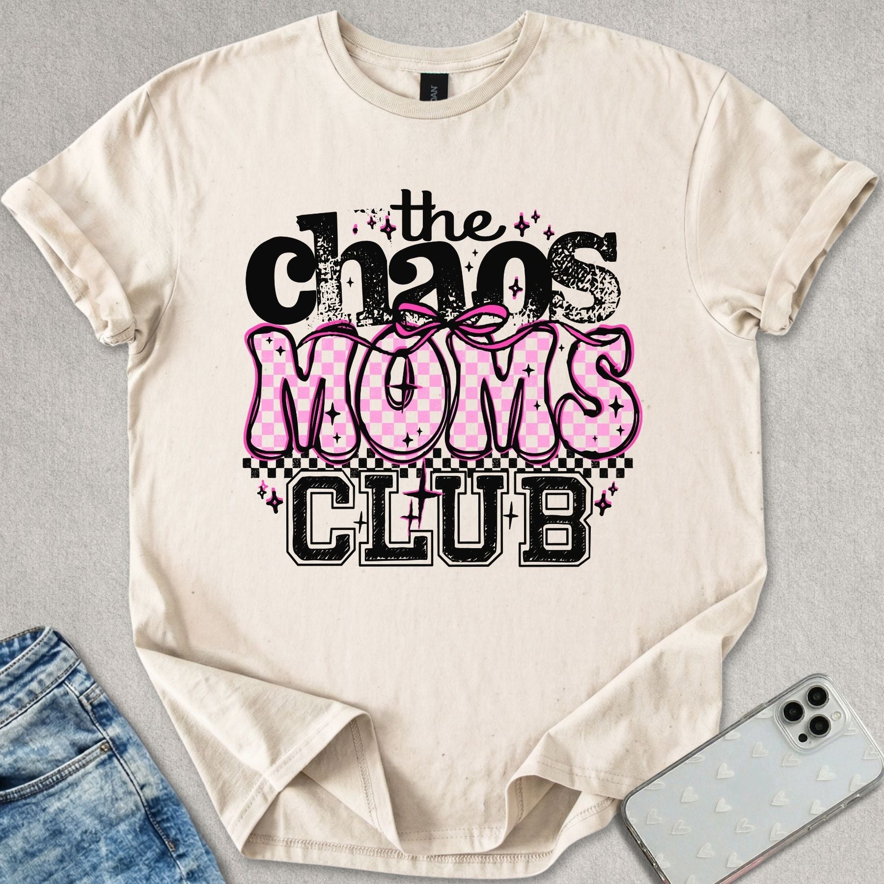 Chaos Mom's Club T-shirt