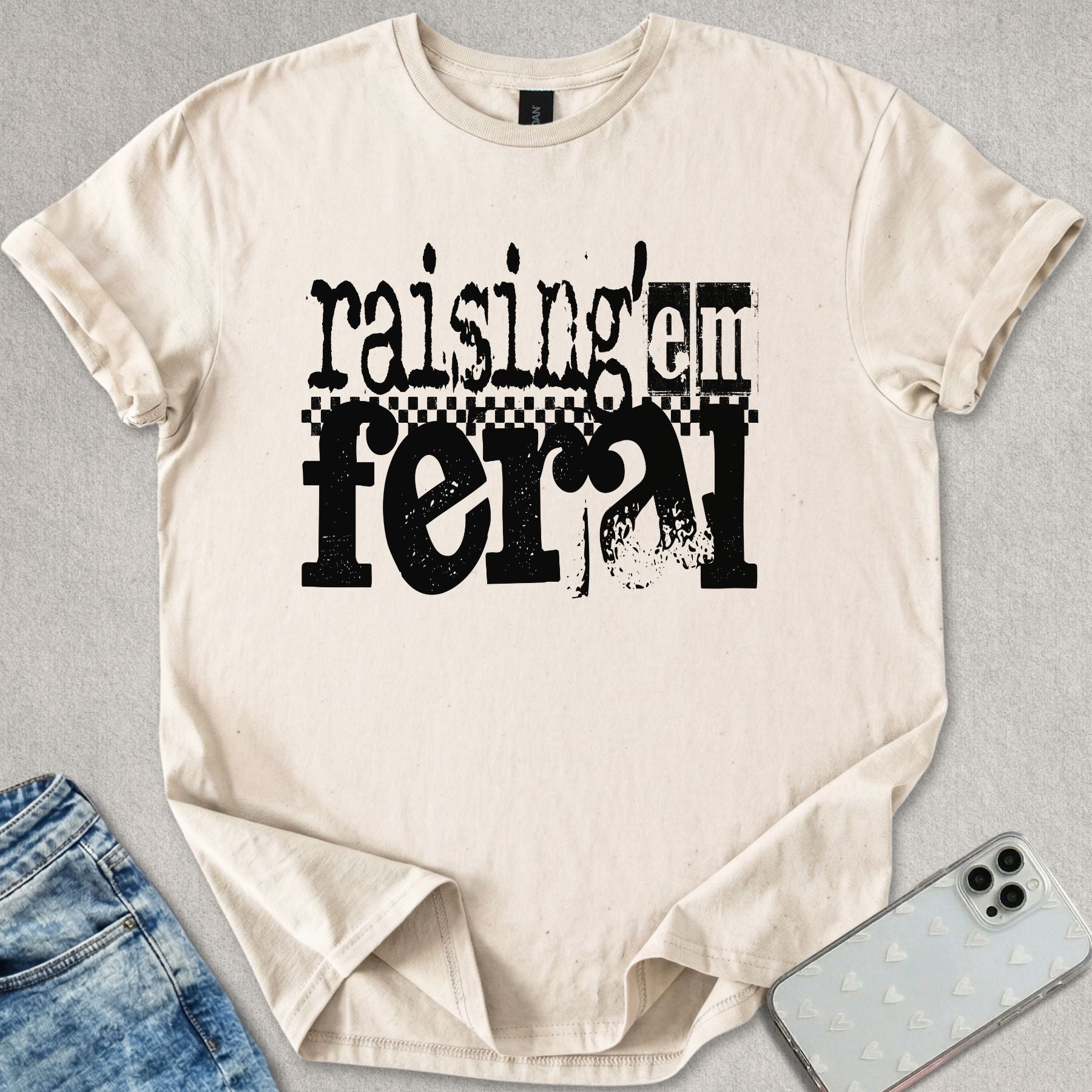 Raising 'em Feral T-shirt