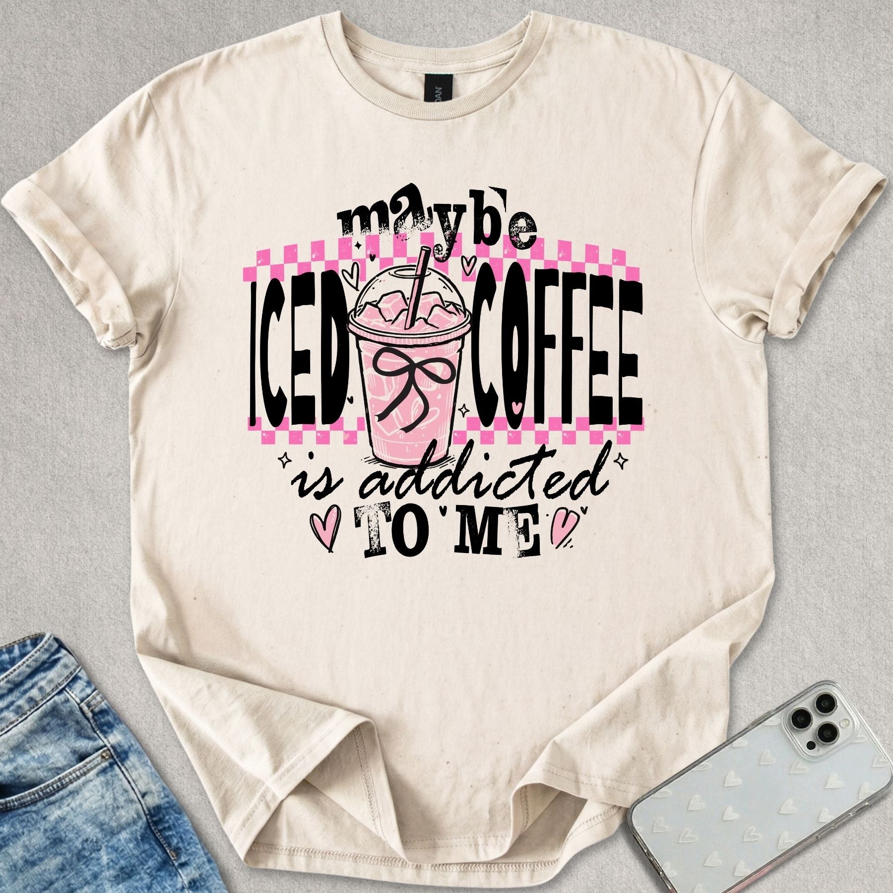 Maybe Iced Coffee T-shirt