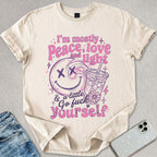 Mostly Peace Love Light T-shirt