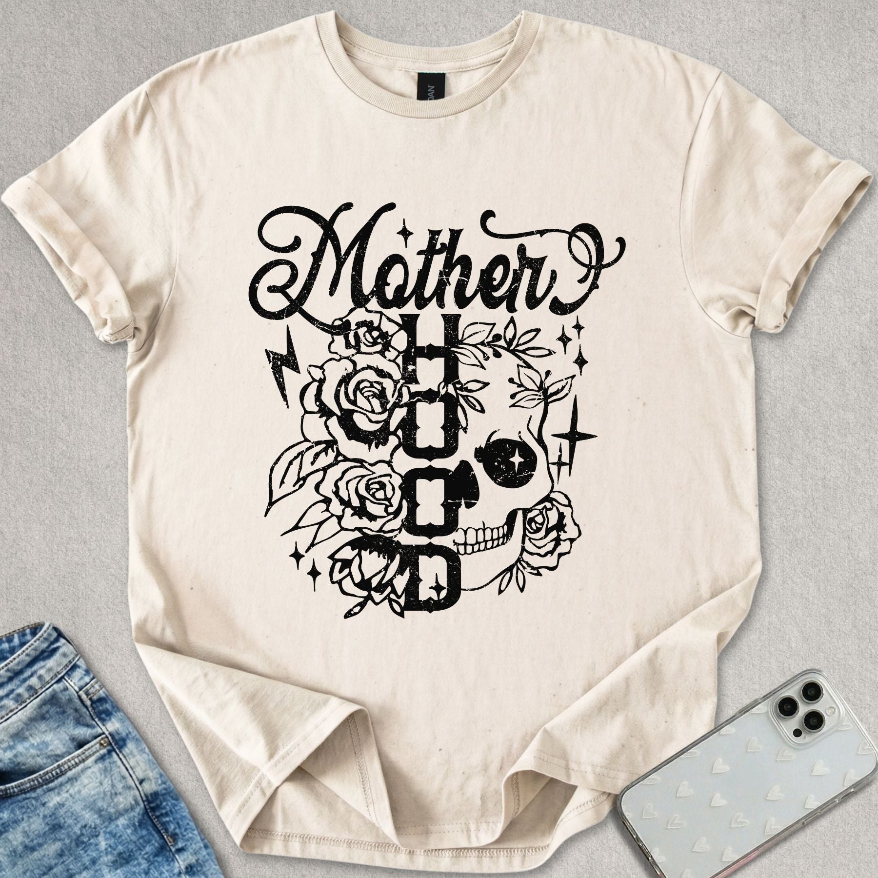 Motherhood Skull T-shirt