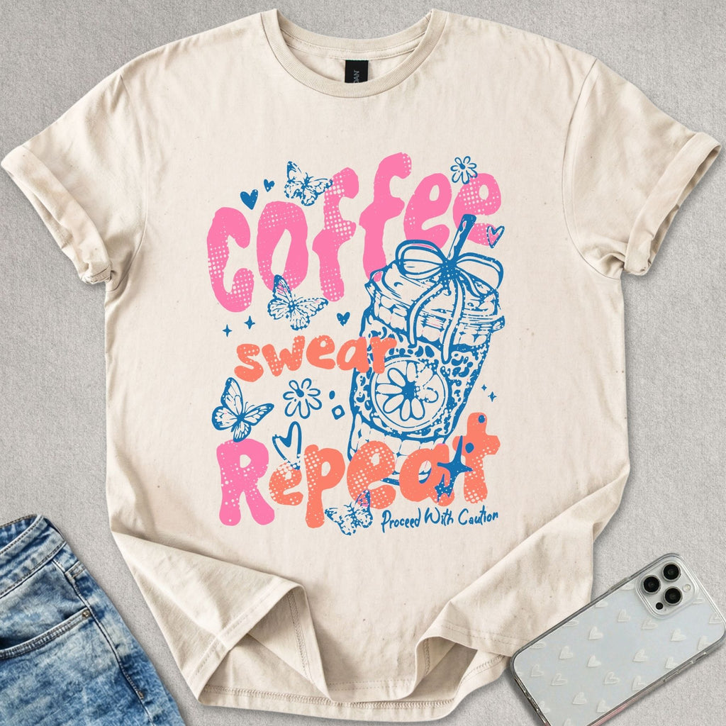 Coffee Swear Repeat T-shirt