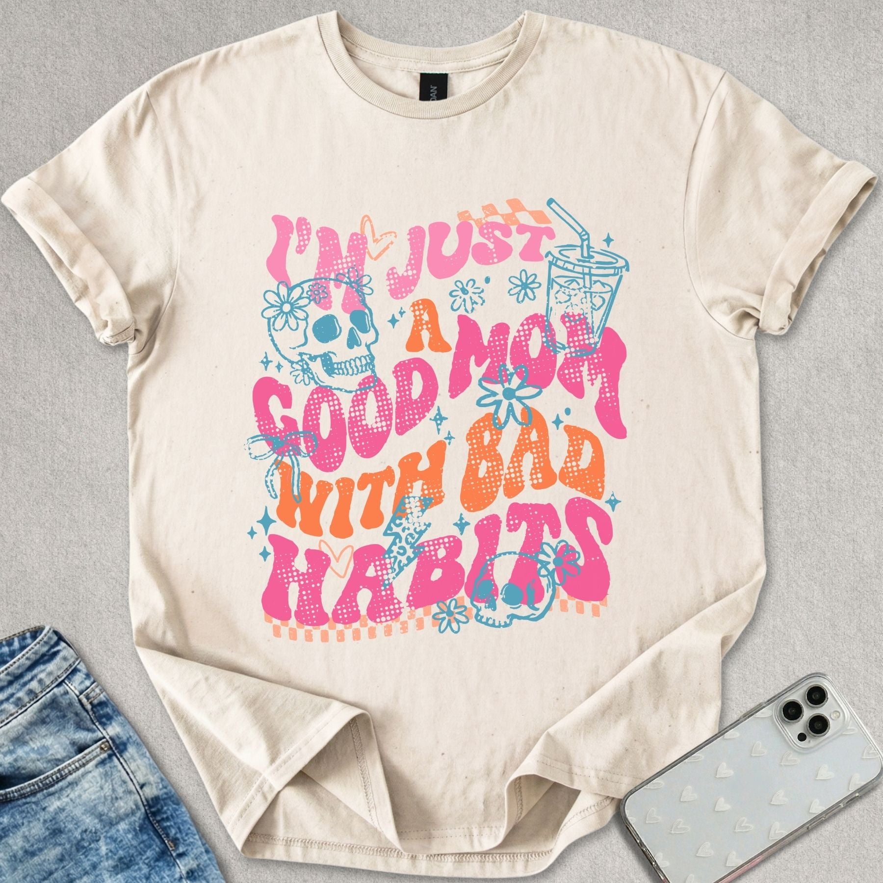 Good Mom Bad Habits T-shirt