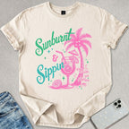 Sunburnt and Sippin T-shirt