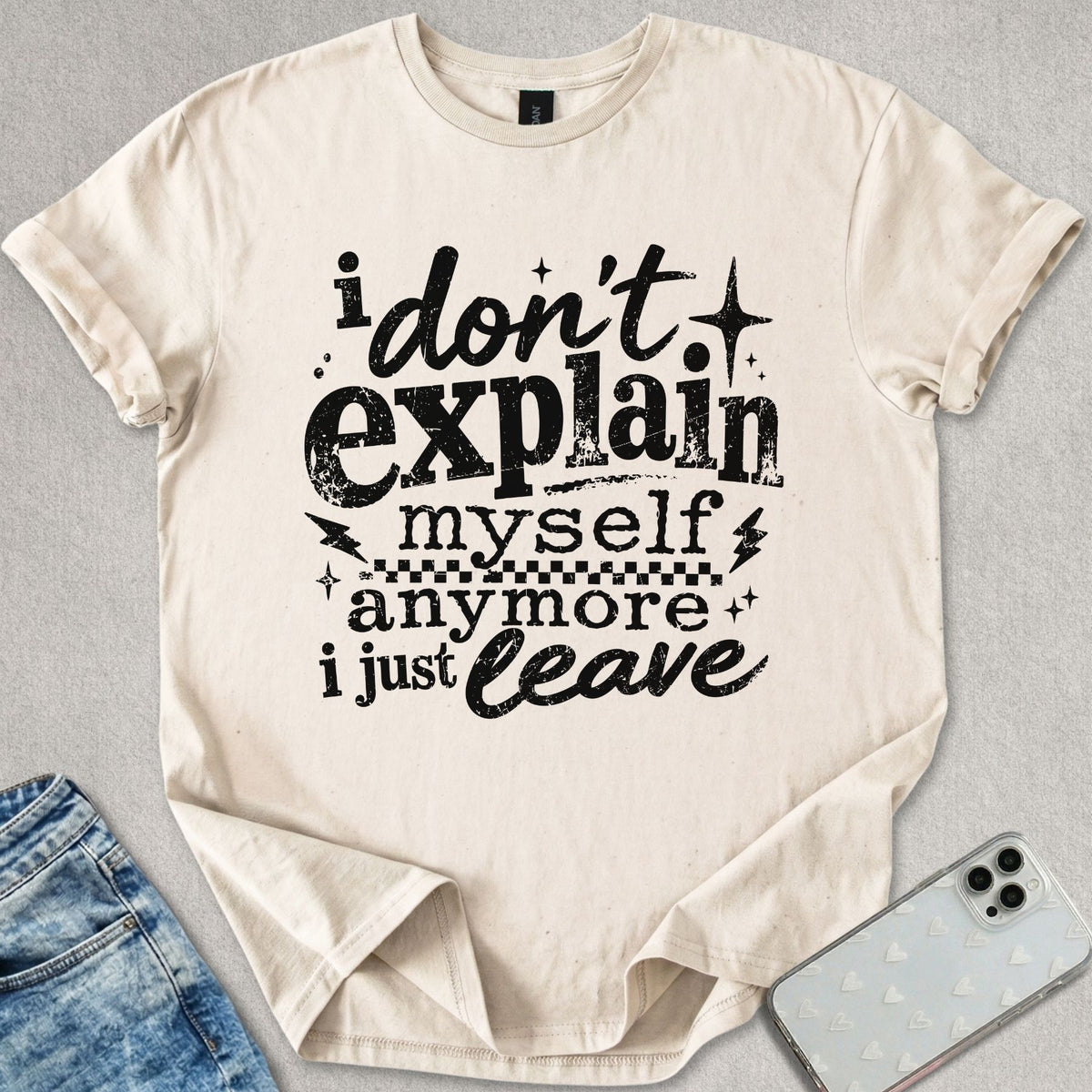 I Just Leave T-shirt