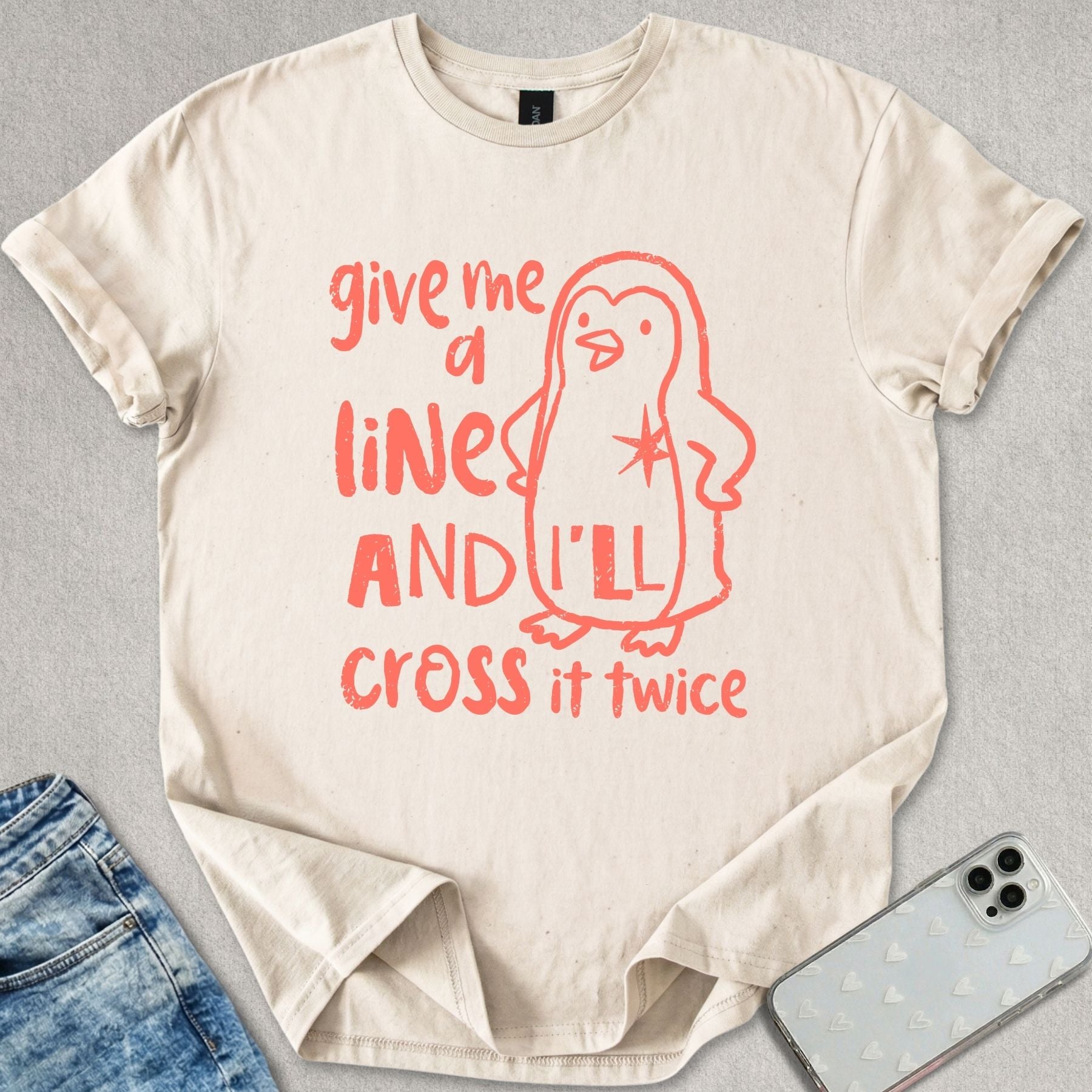 Give Me A Line T-shirt