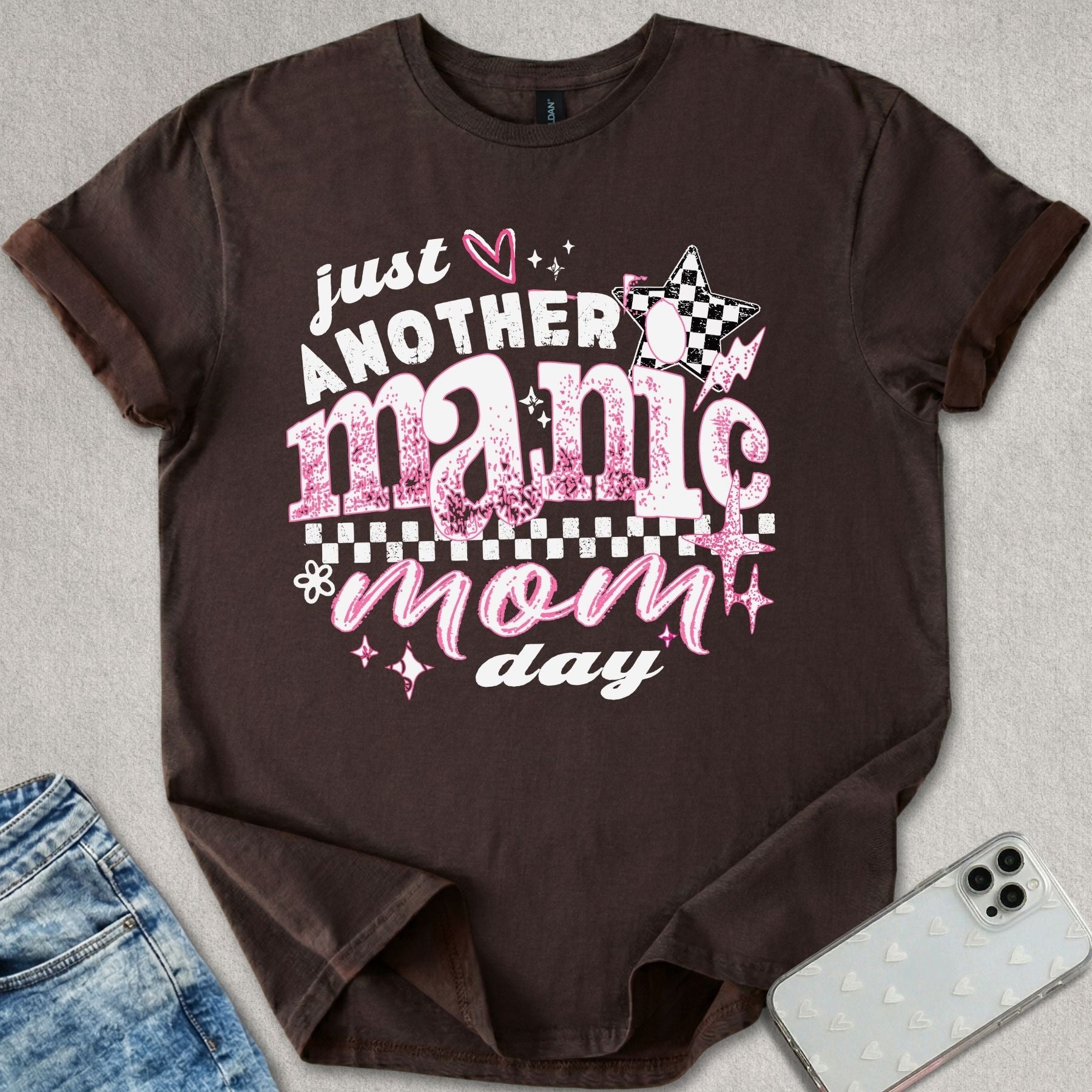 Manic Mom Day T-shirt