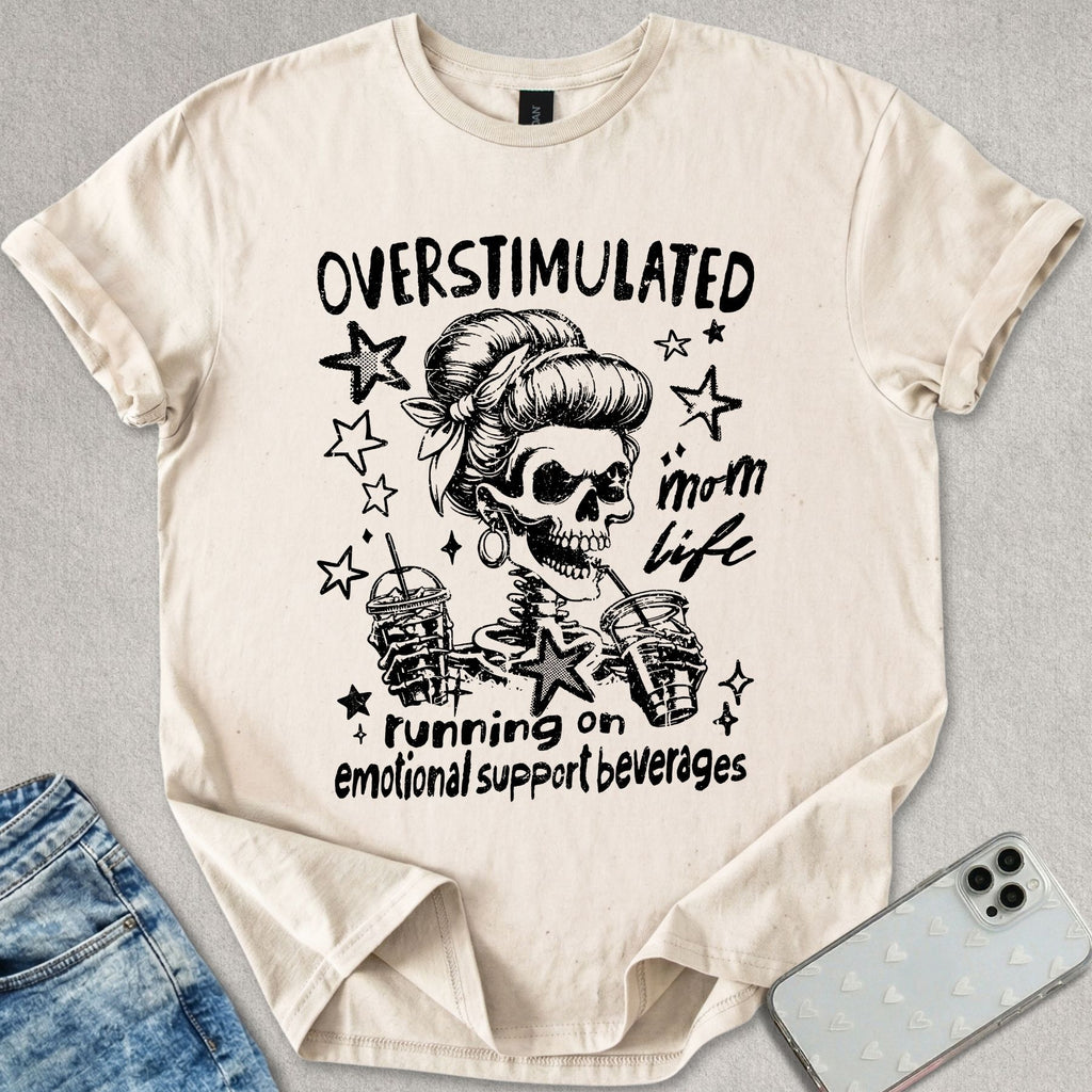 Overstimulated Moms Club T-shirt