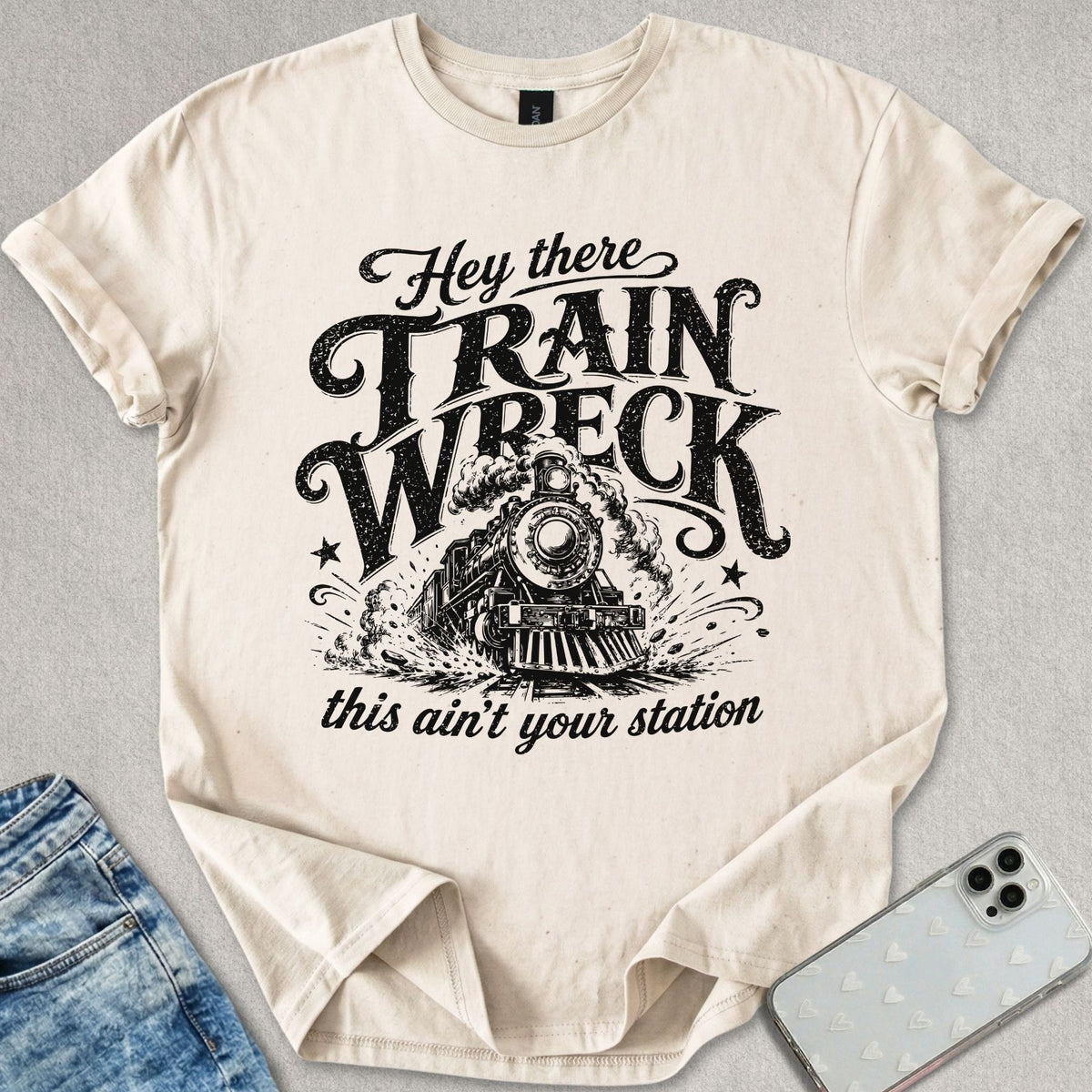 Train Wreck T-shirt