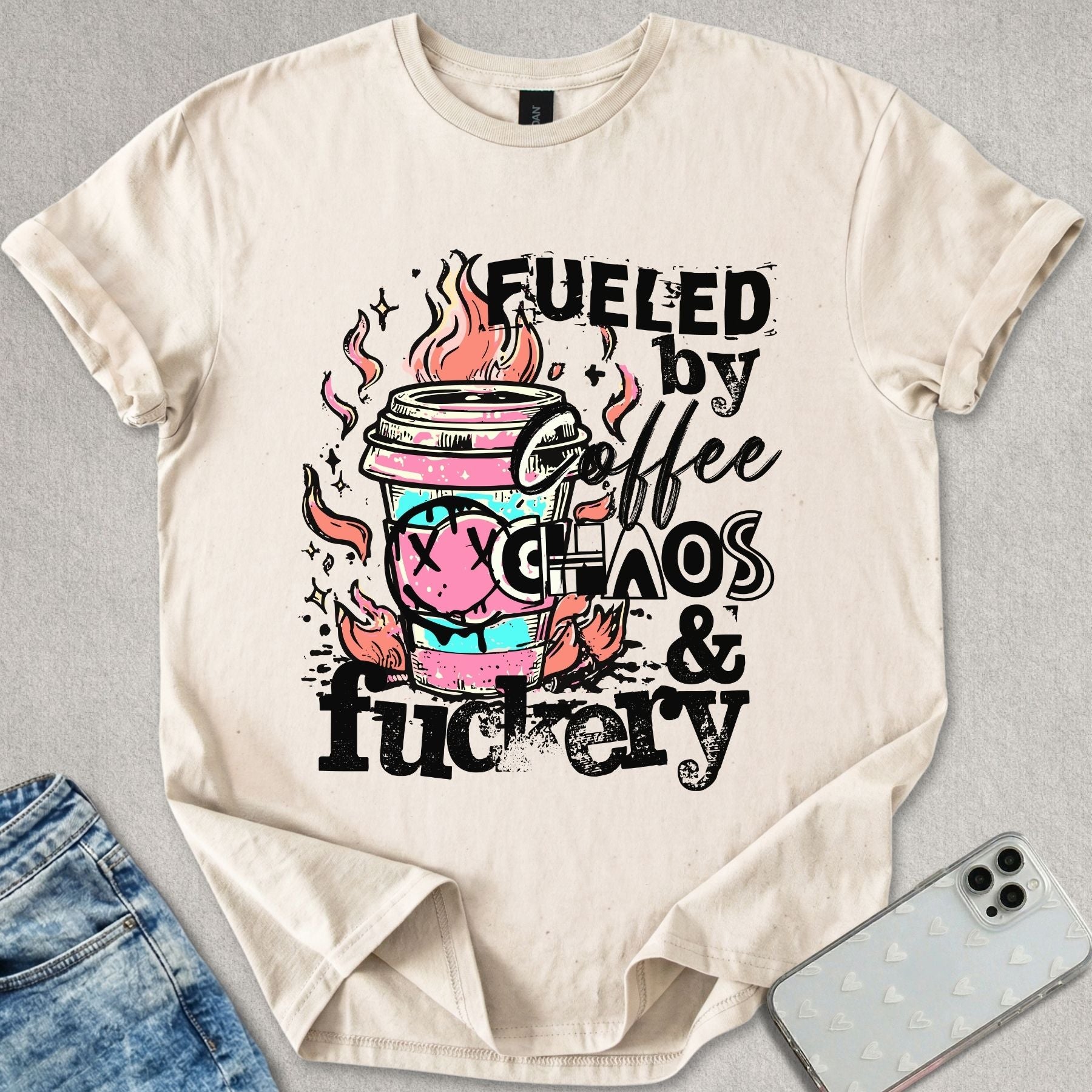 Coffee Chaos T-shirt