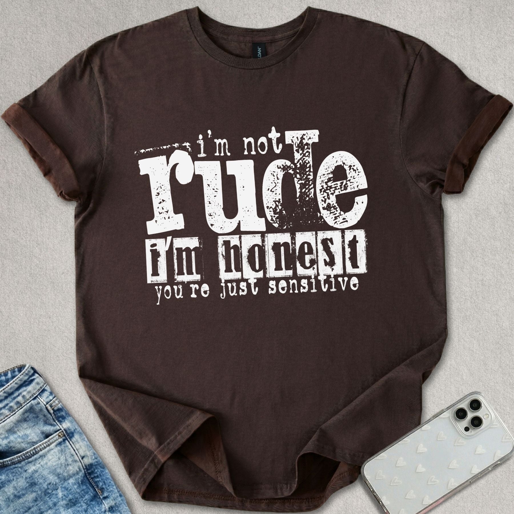 Not Rude Honest T-shirt