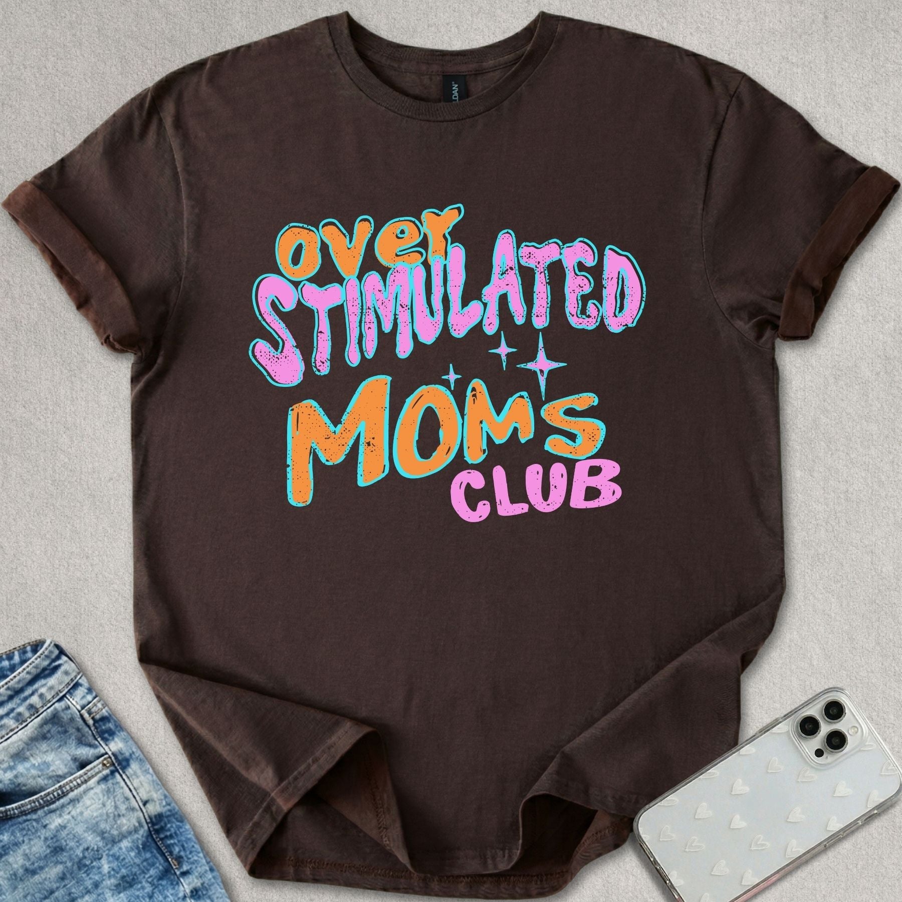 Overstimulated Moms Club T-shirt