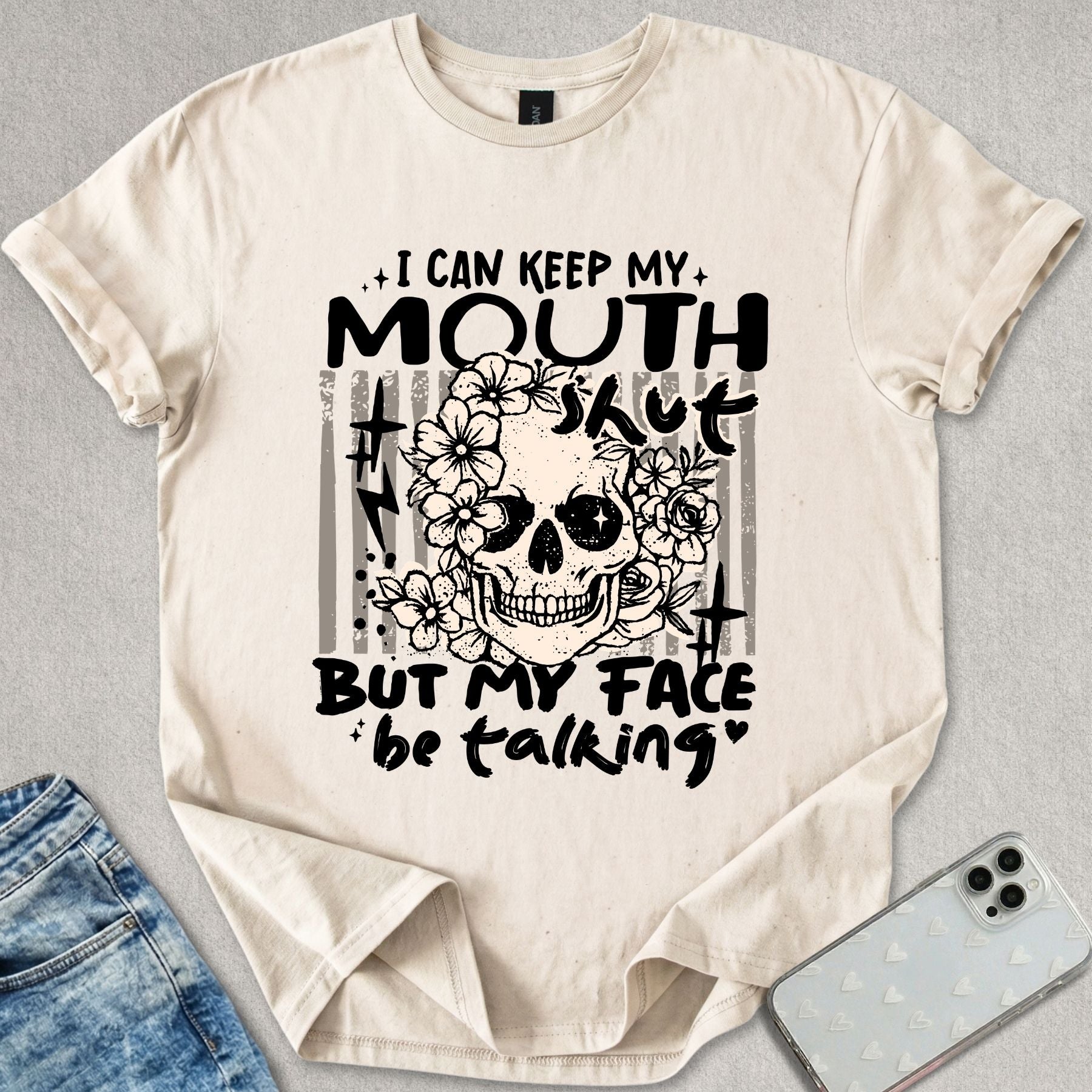 I Can Keep My Mouth Shut T-shirt