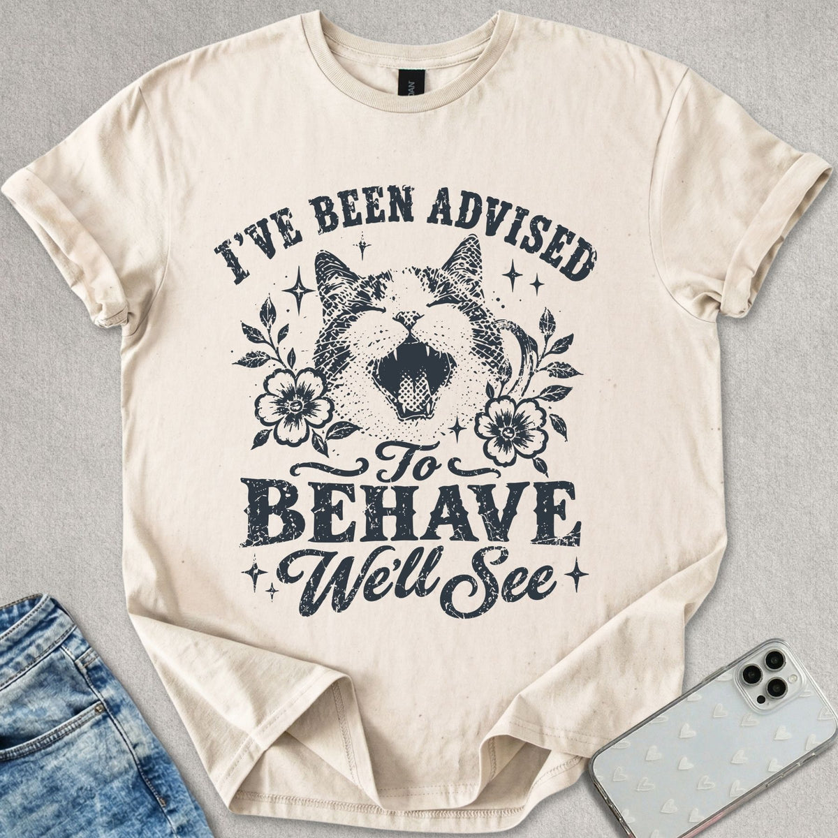 Advised To Behave T-shirt