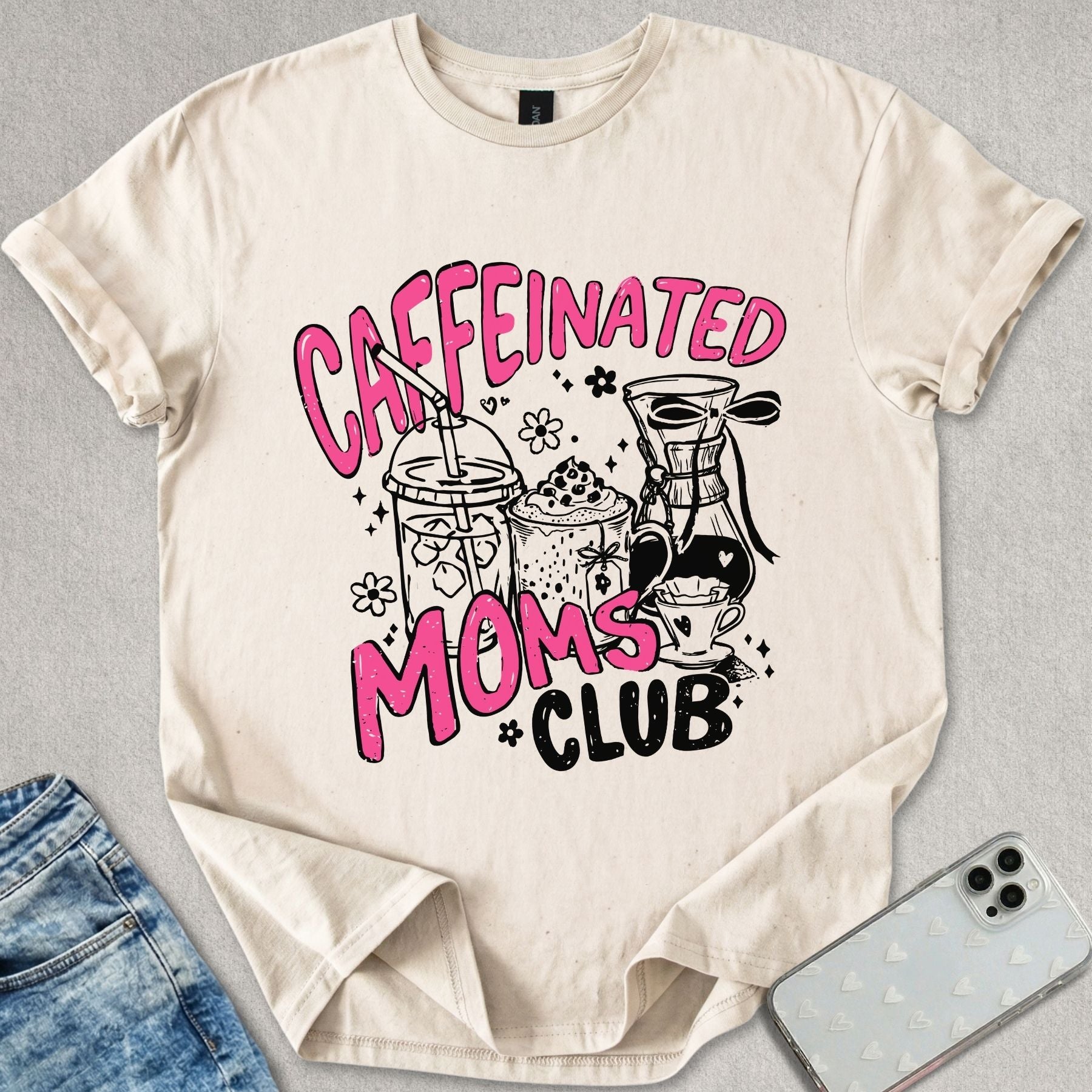 Caffeinated Moms Club T-shirt