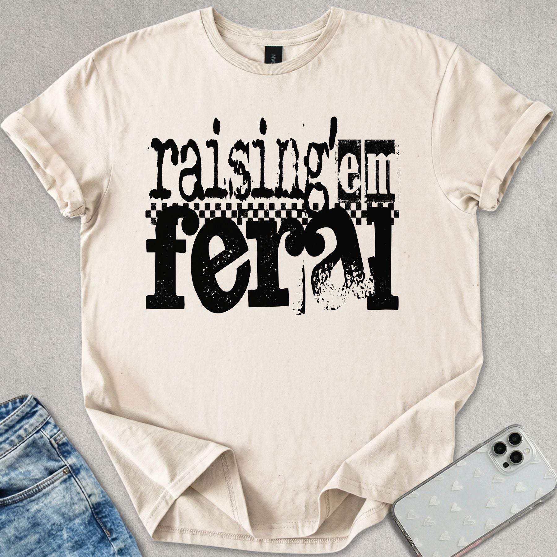 Raising 'Em Feral T-shirt