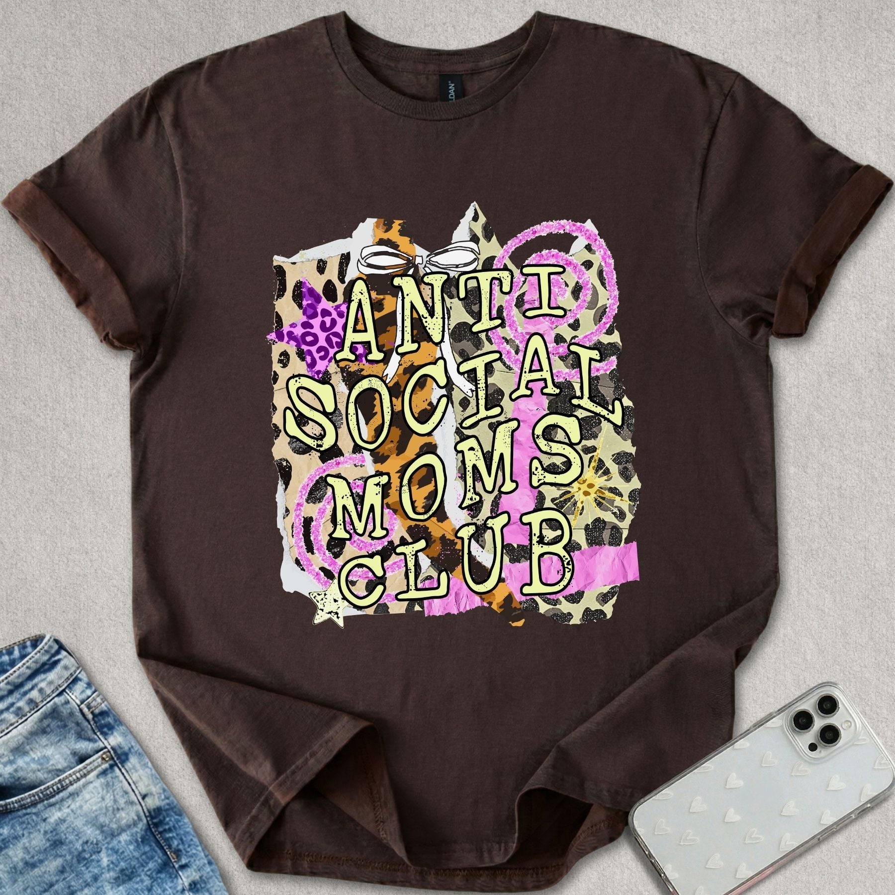 Anti Social Moms T-shirt