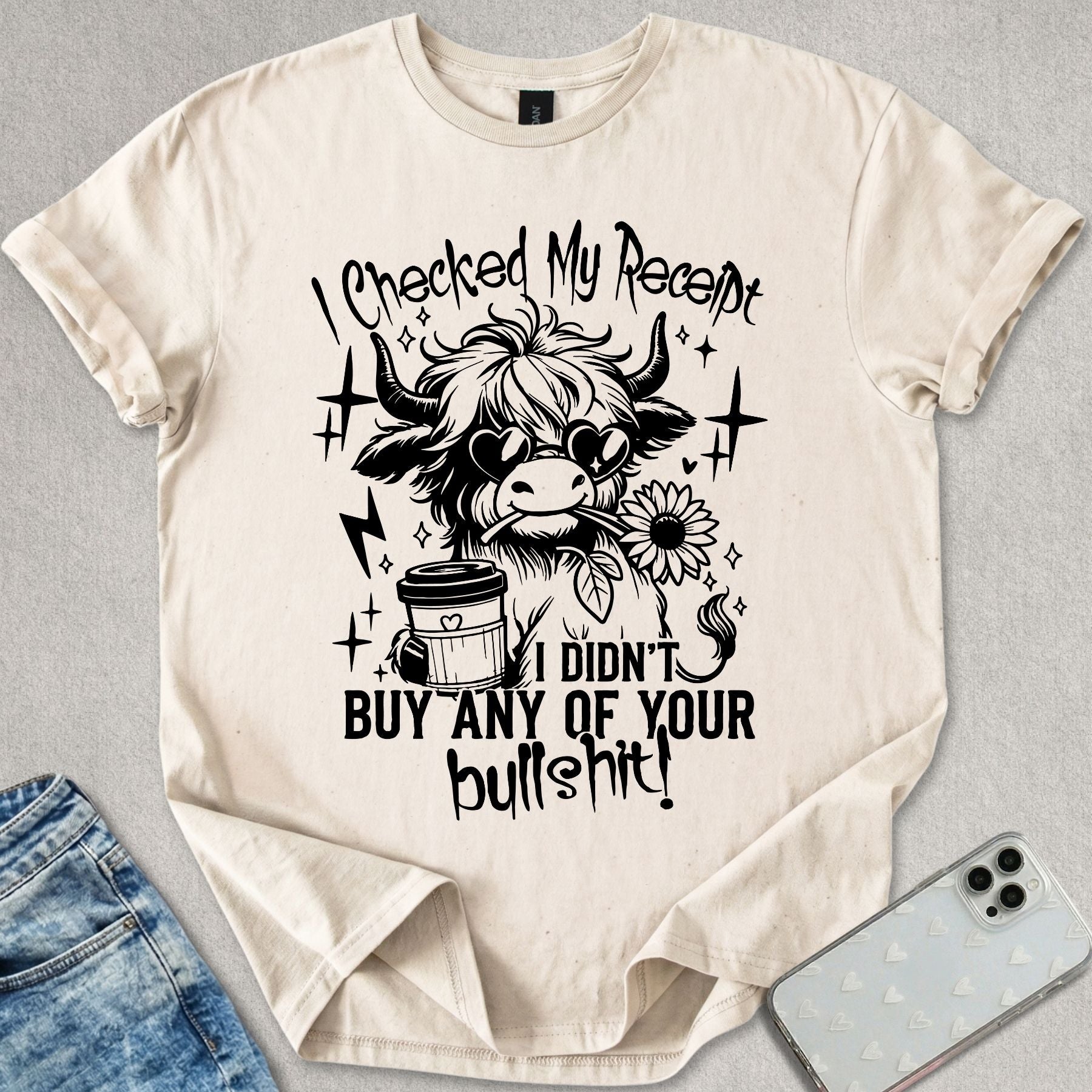 I Checked My Receipt T-shirt