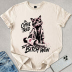 The Coffee Tried Cat T-shirt