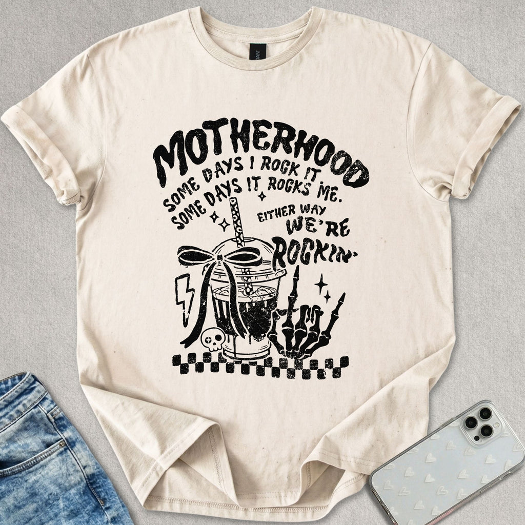 Motherhood Rocking It T-shirt