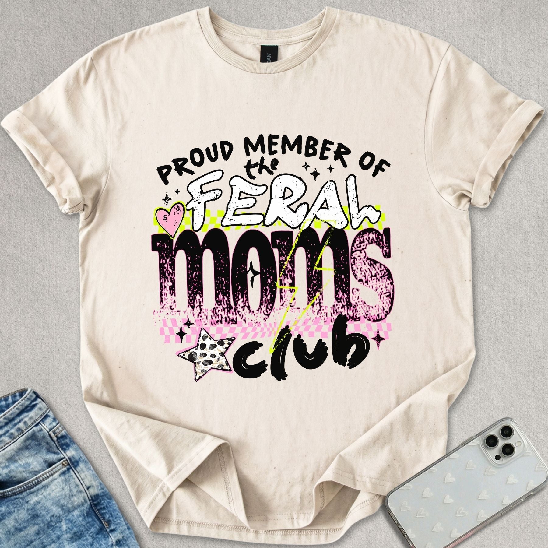 Feral Moms Club T-shirt