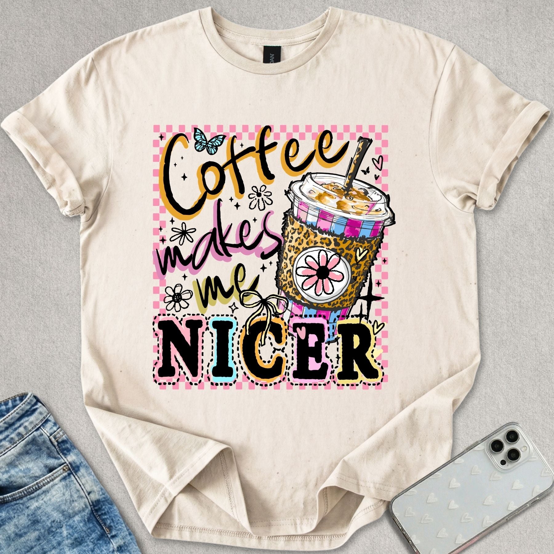Coffee Makes Me Nicer T-shirt
