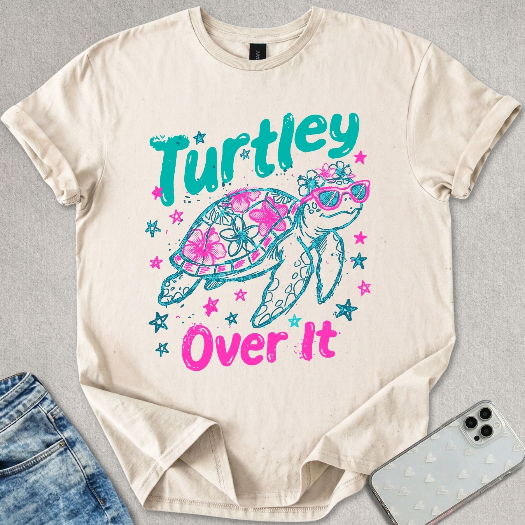 Turtley Over It T-shirt