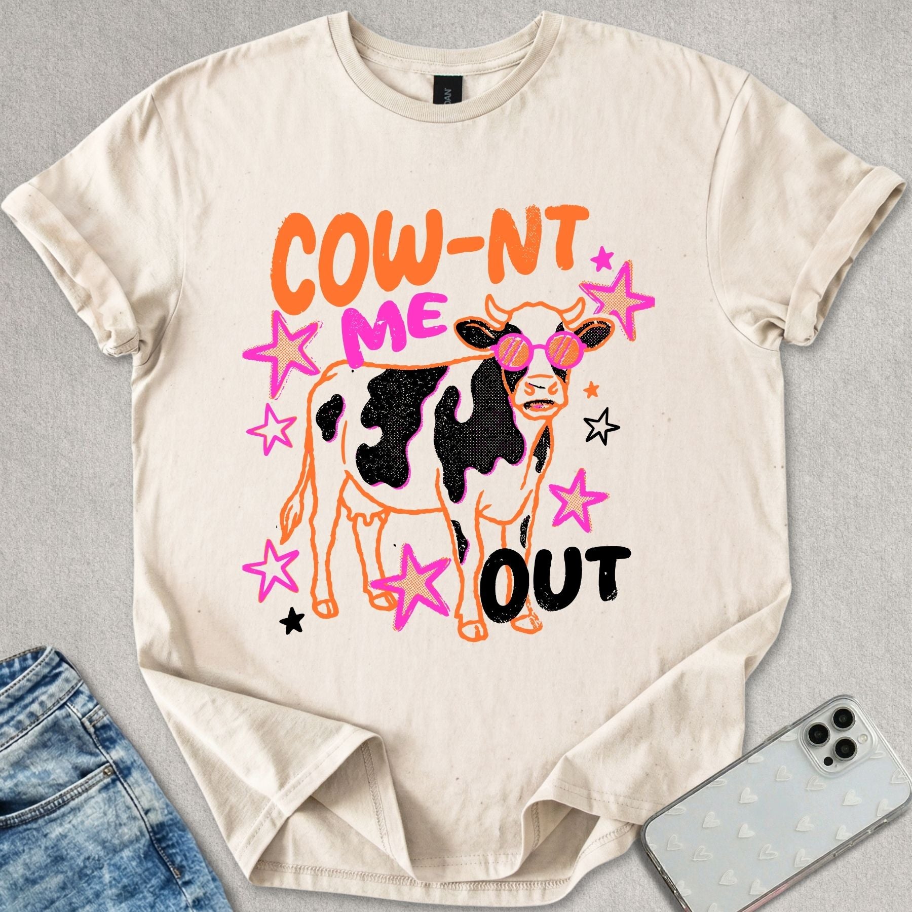 Cow-nt Me Out T-shirt