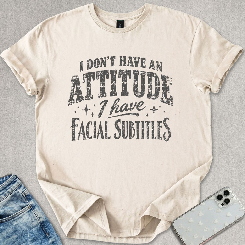 Facial Subtitles T-shirt