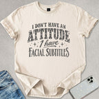 Facial Subtitles T-shirt