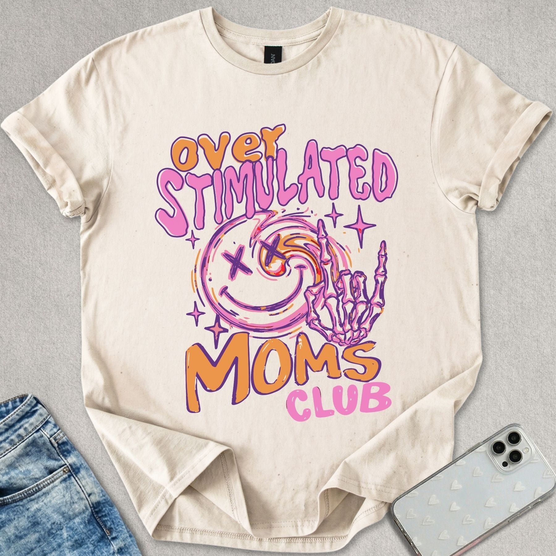 Overstimulated Moms Club T-shirt