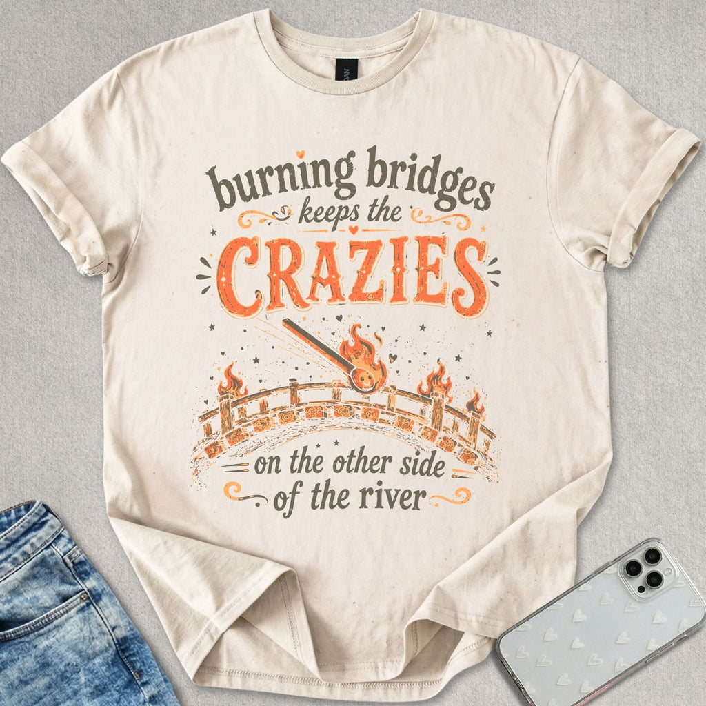 Burning Bridges T-shirt
