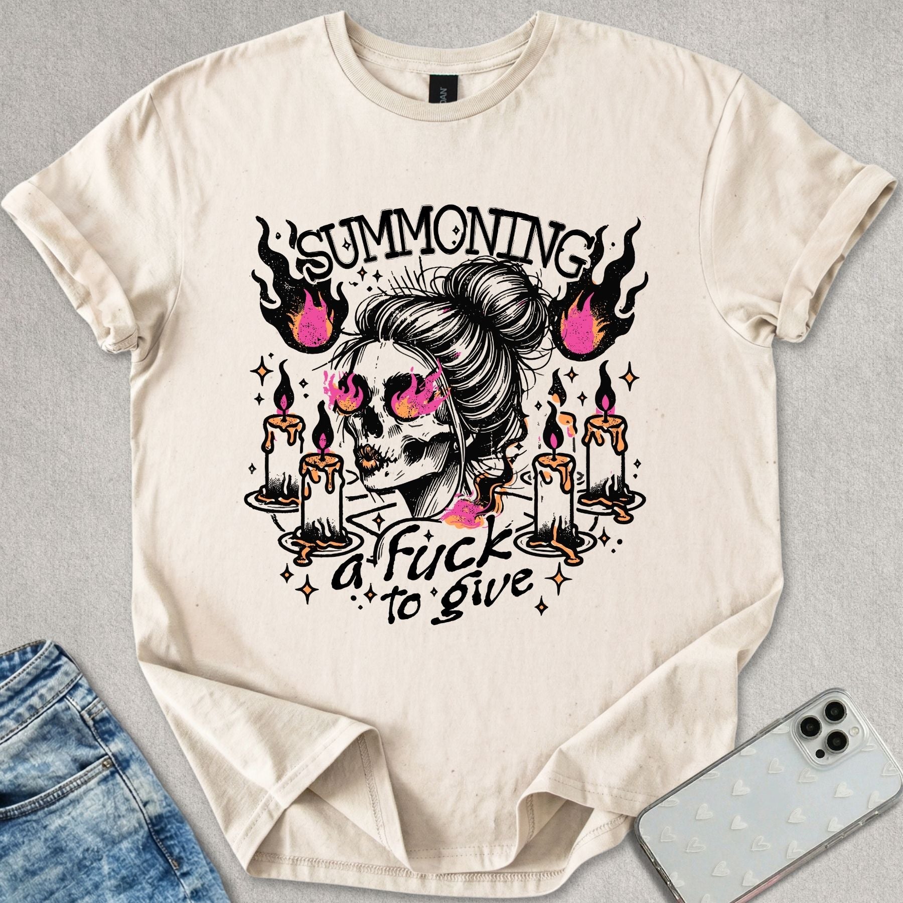 Summoning A F*ck To Give T-shirt