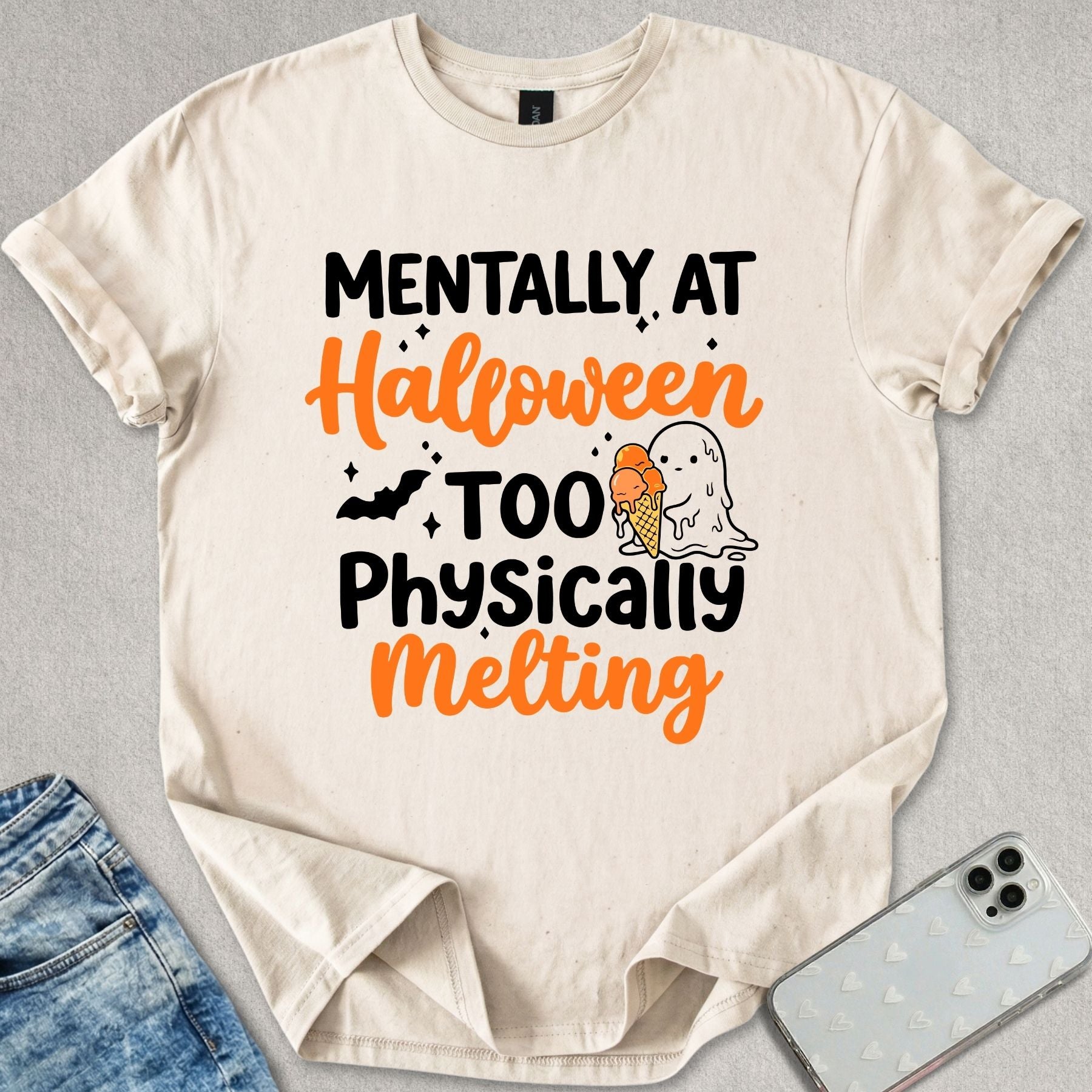 Mentally At Halloween T-shirt