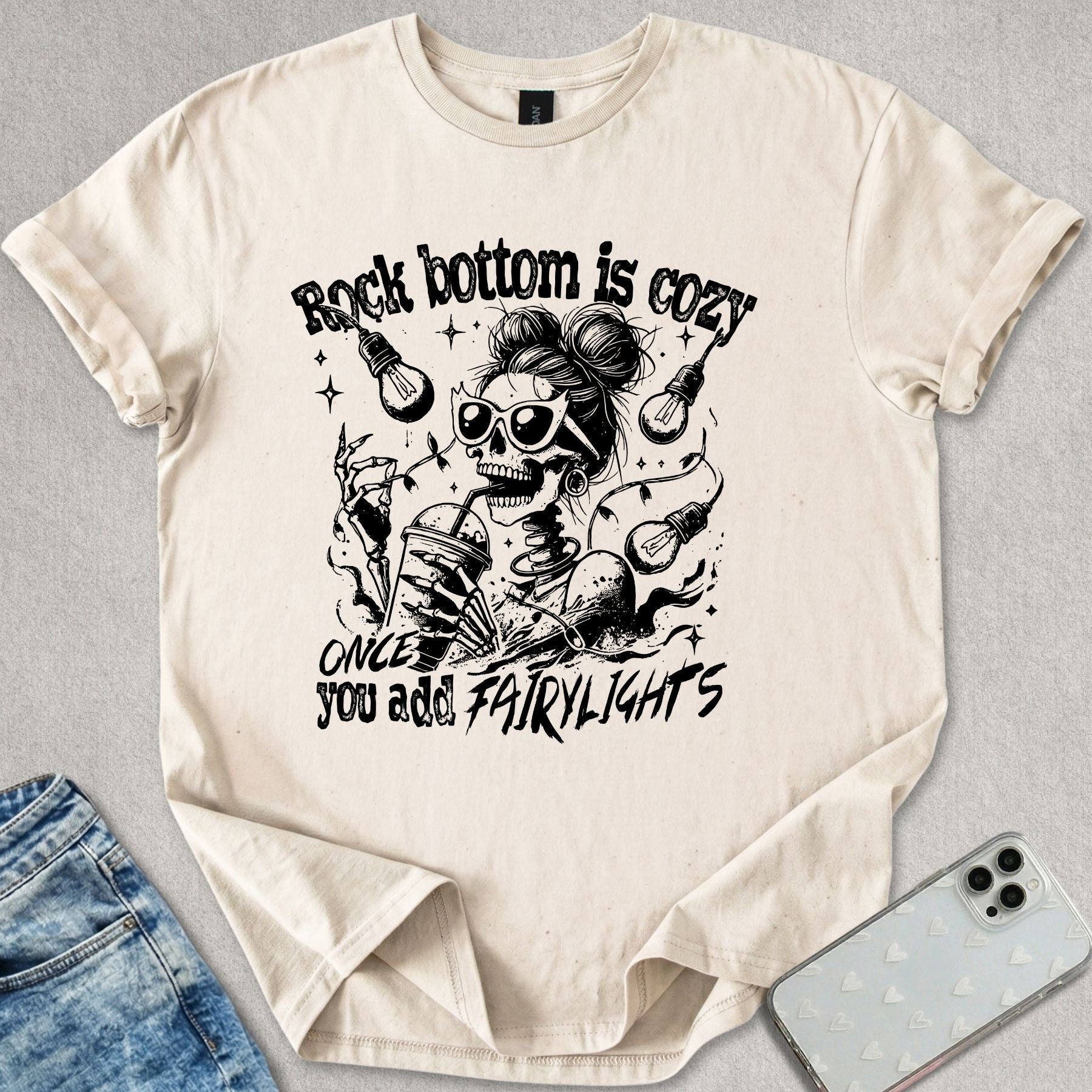 Rock Bottom Skellie T-shirt