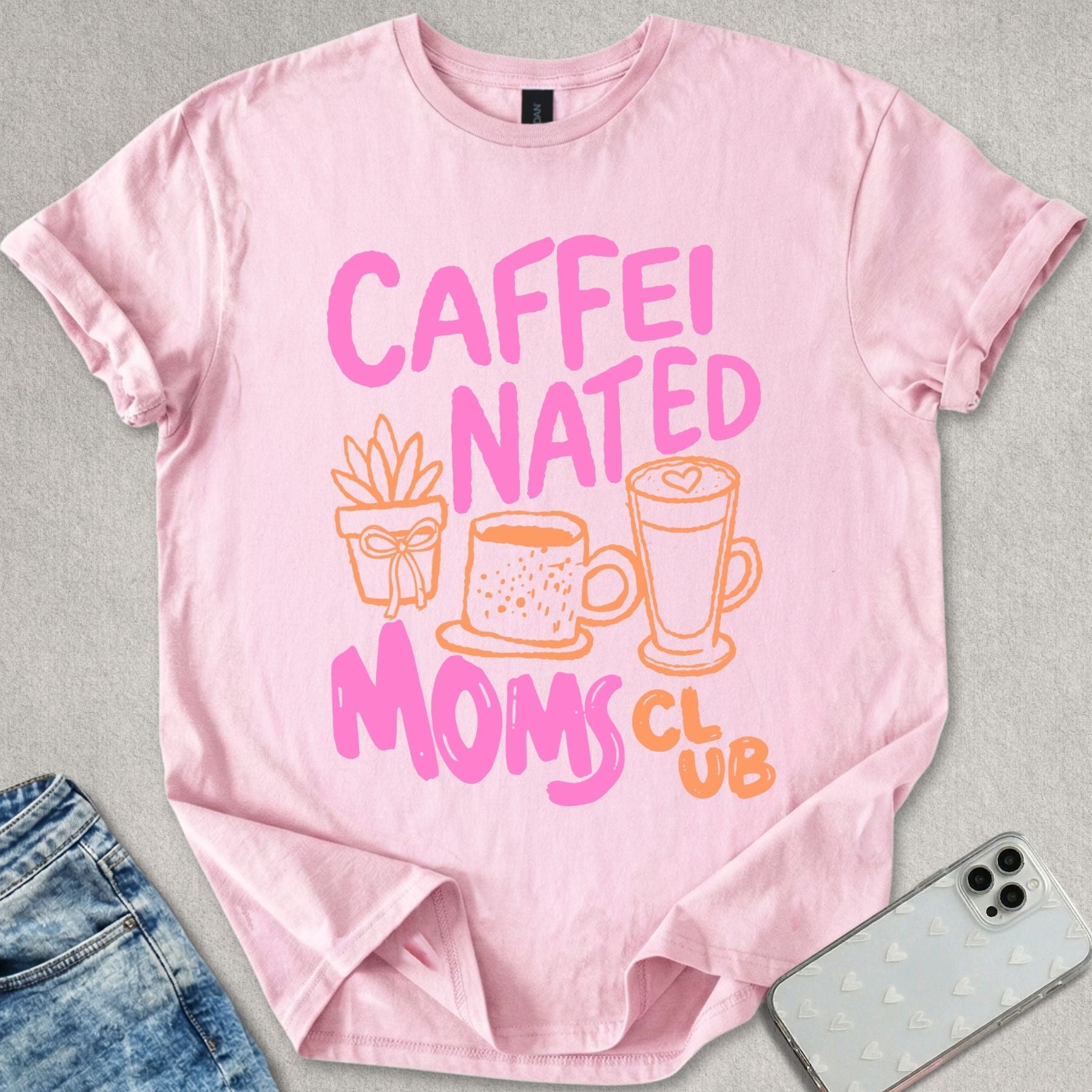 Caffeinated Moms Club T-shirt