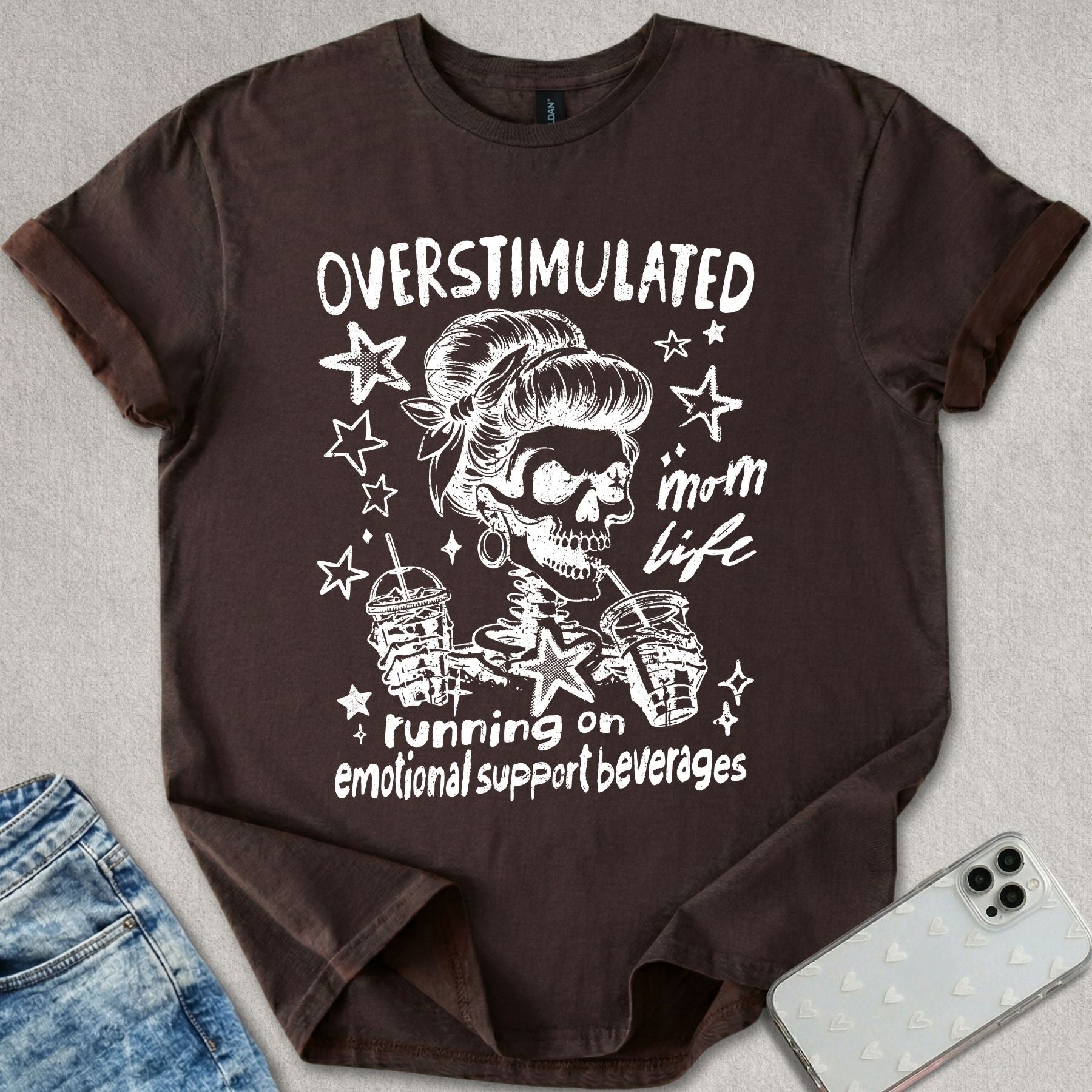 Overstimulated Moms Club T-shirt