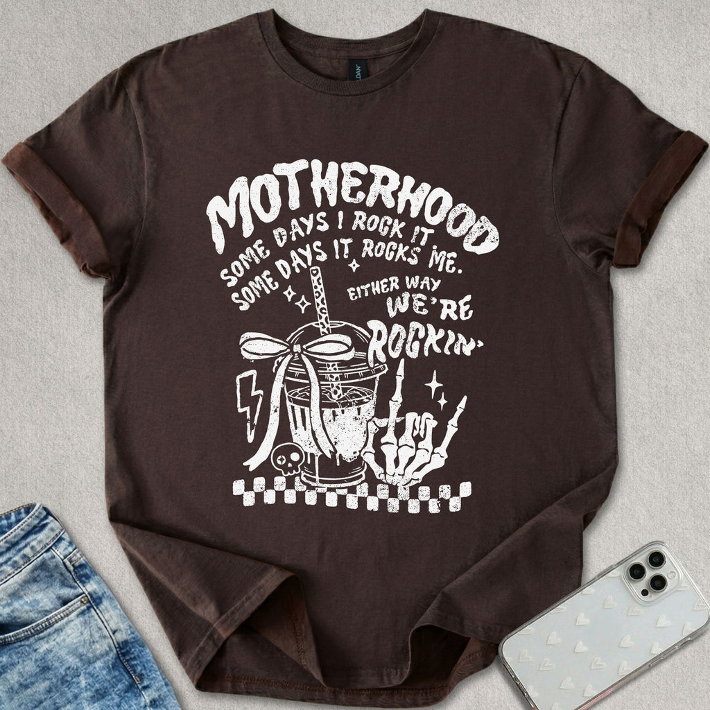 Motherhood Rocking It T-shirt