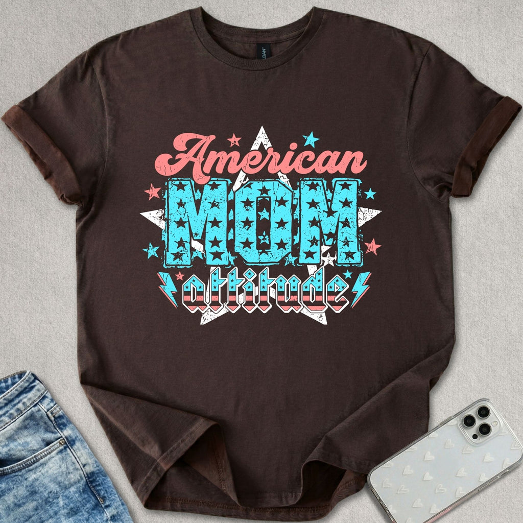American Mom Attitude T-shirt