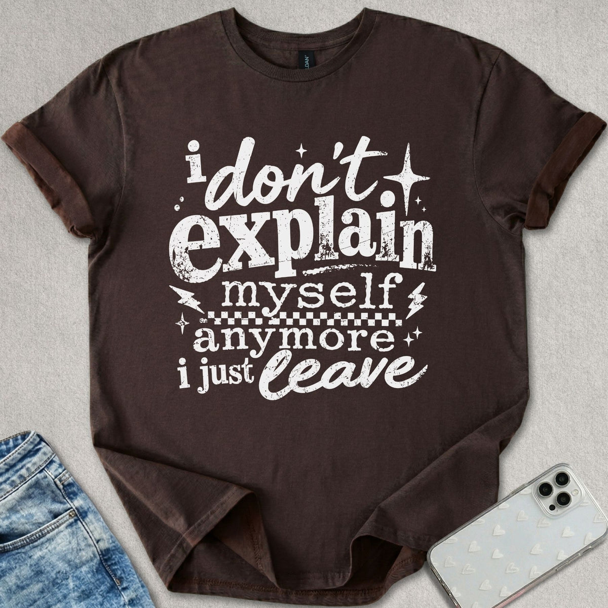 I Just Leave T-shirt
